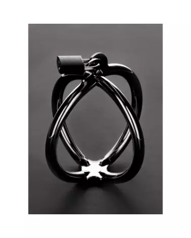 Image de la Criss Cross Hand Restraint en Métal de Steel by Shots, robuste et sécurisée-1