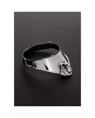 Image du Collier Cléopâtre avec Anneau en Métal de Steel by Shots, élégance et raffinement en 38 cm-1