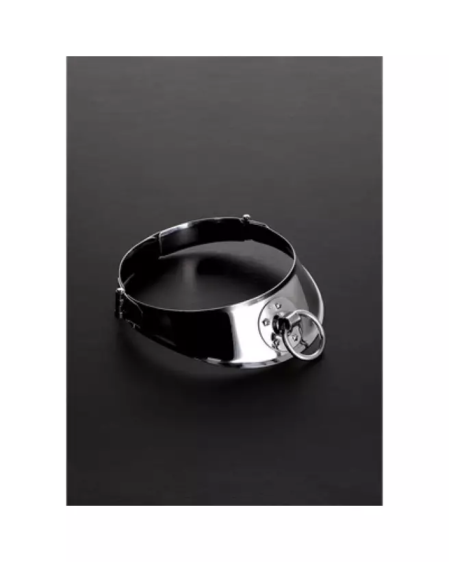 Collier à fermoir en métal pour homme Steel by Shots, taille 15/38 cm-1