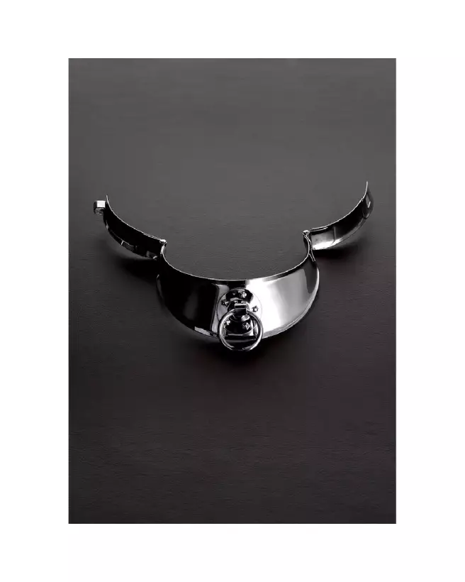 Collier à fermoir en métal pour homme Steel by Shots, taille 15/38 cm-2