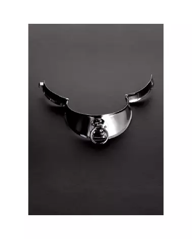 Collier à fermoir en métal pour homme Steel by Shots, taille 15/38 cm-2