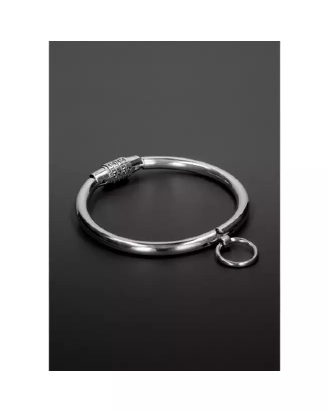 Collier métallique à combinaison Steel by Shots, sécurisé et élégant-1