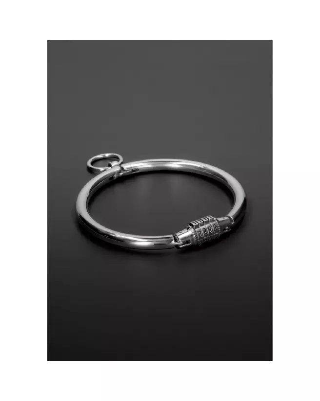 Collier à combinaison en métal de taille moyenne Steel by Shots pour sécurité et contrôle optimal-2
