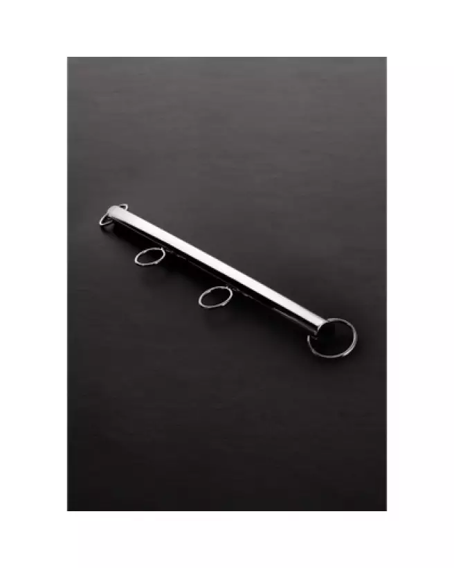 Barre d'écartement ajustable en métal Steel by Shots pour jeux BDSM-1