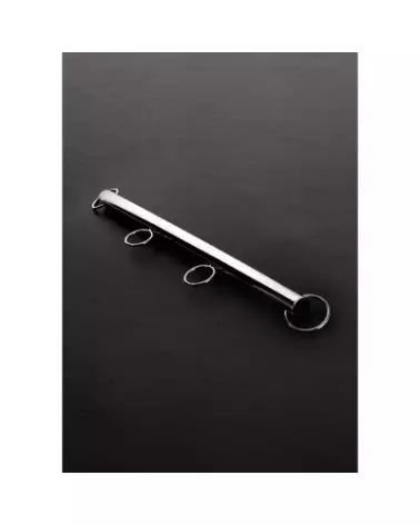 Barre d'écartement ajustable en métal Steel by Shots pour jeux BDSM-1