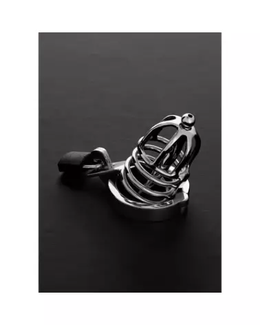 Image de la Cage de Chasteté Brutal en Acier par Steel by Shots-1