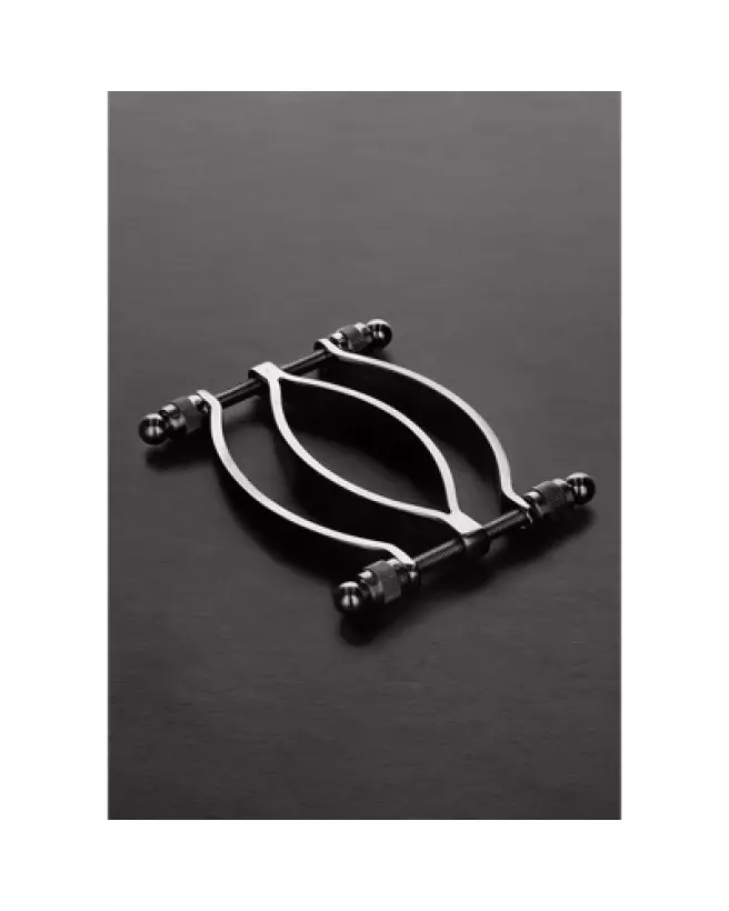 Pussy Clamp en métal de Steel by Shots pour BDSM-1