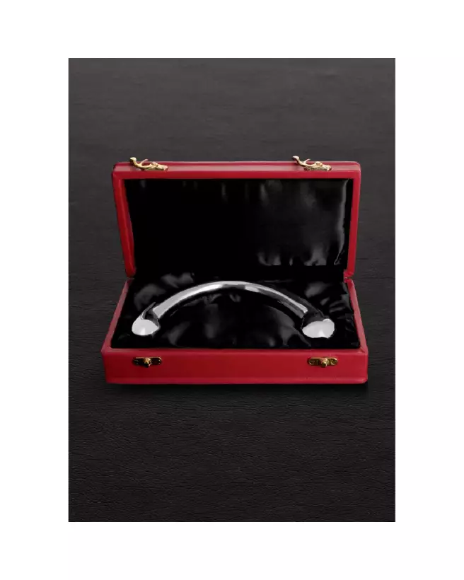 Pure Wand Double Ended en Métal par Steel by Shots - Sextoy Double Extrémité Haut de Gamme-2