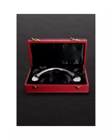 Pure Wand Double Ended en Métal par Steel by Shots - Sextoy Double Extrémité Haut de Gamme-2