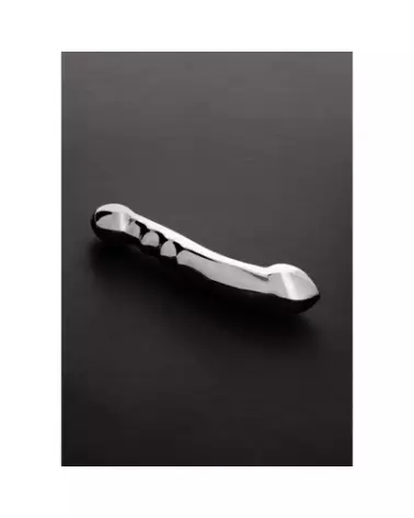 Image du dildo Eleven Elegant en métal par Steel by Shots, sextoy de luxe 27 cm-1