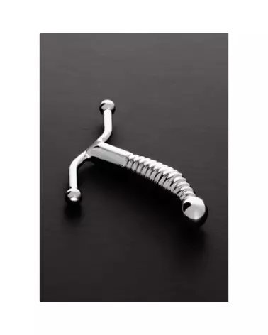 Stimulateur de Point P en Métal Ribbed Steel by Shots-1