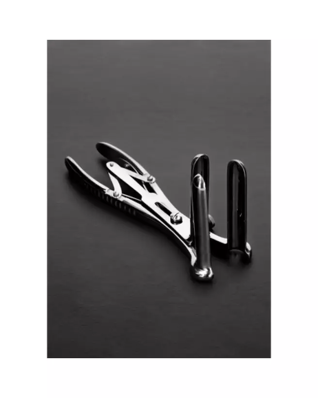 Speculum Rektal Matthieu 3 Prong en acier par Steel by Shots-1