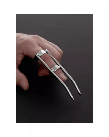 Catnail Skin Scraper Medium de Steel by Shots pour soins de la peau en métal-4
