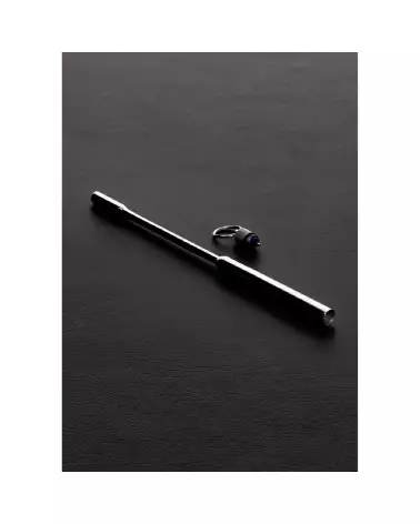 Vibrating Urethral Sound Steel by Shots en métal pour stimulation avancée-5