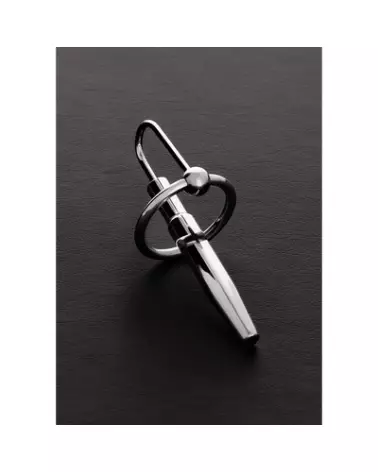 Image de la Bague Plug Hollow en Métal de Steel by Shots, diamètre 1.0/2.5 cm-1