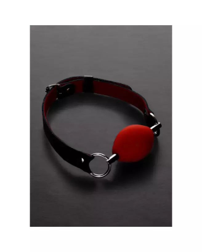 Baillon Oval en Silicone Steel by Shots pour BDSM-1