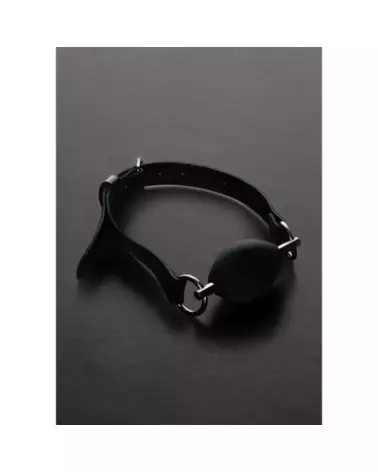 Baillon Oval Silicone Ball Gag de Steel by Shots pour BDSM-1