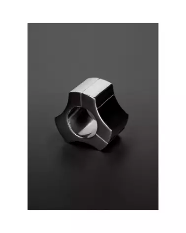 Deluxe Magnetic Ball Stretchers en métal de Steel by Shots-1