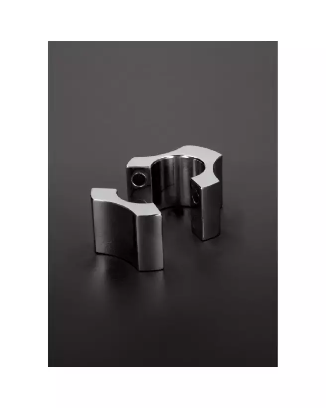 Deluxe Magnetic Ball Stretchers en métal de Steel by Shots-3