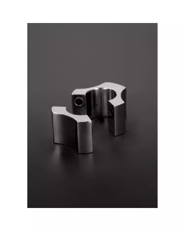 Deluxe Magnetic Ball Stretchers en métal de Steel by Shots-3