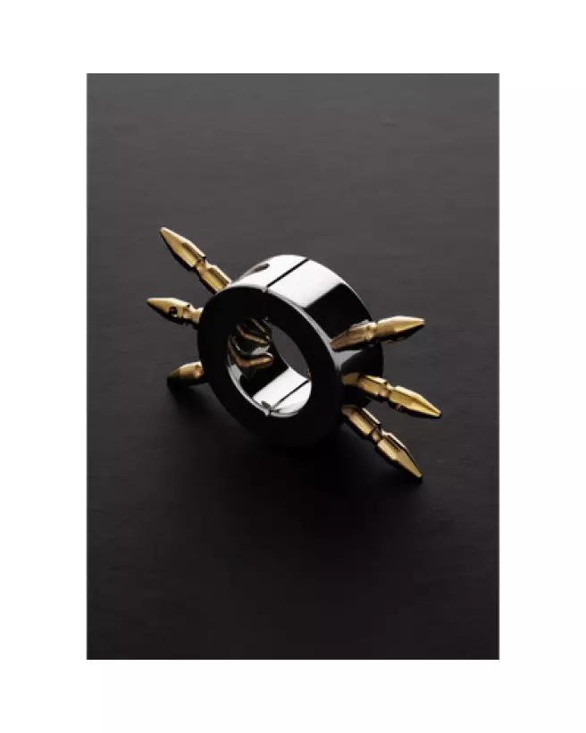 Ball Stretcher with Spikes en Métal par Steel by Shots pour BDSM-1