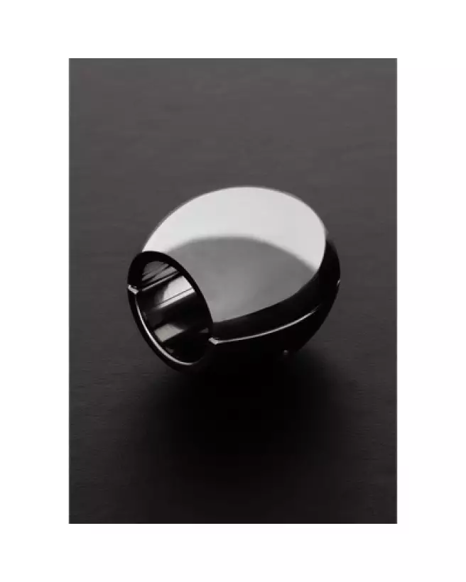 Image du Oval Ball Stretcher en métal de Steel by Shots, taille 1.4 / 3.5 cm-1