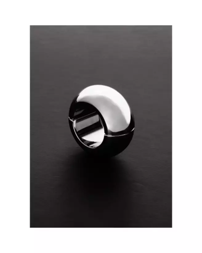 Oval Ball Stretcher en métal Steel by Shots pour BDSM-1