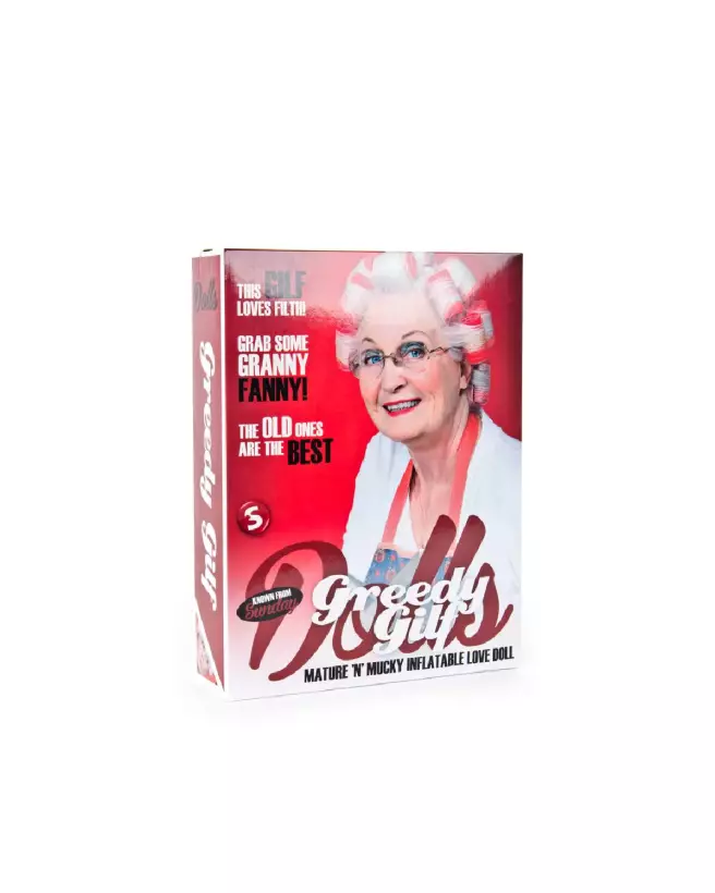 Poupée Gonflable Greedy Gilf de S-Line by Shots en action-2
