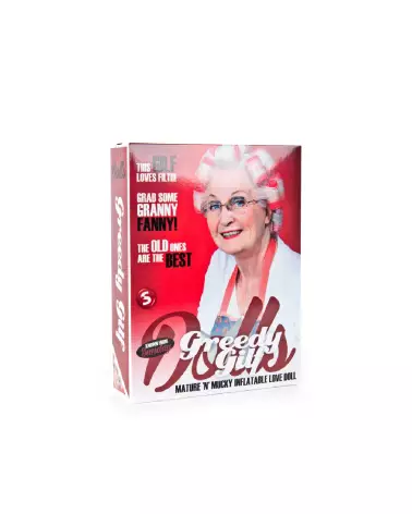 Poupée Gonflable Greedy Gilf de S-Line by Shots en action-2