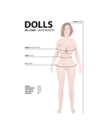 Cindy poupée réaliste Dolls by Shots en silicone de haute qualité-7
