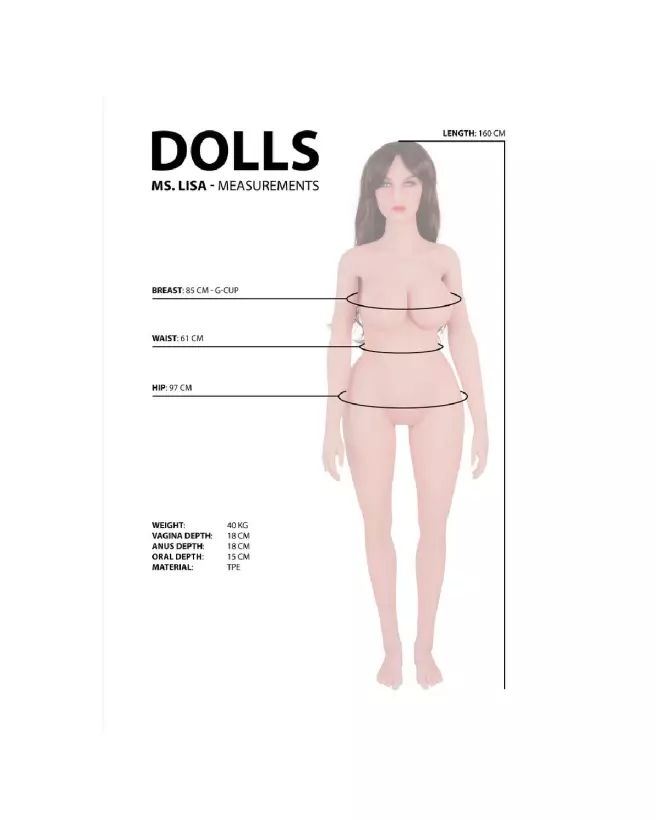 Lisa Dolls by Shots - Poupée Sexuelle Ultra Réaliste-7