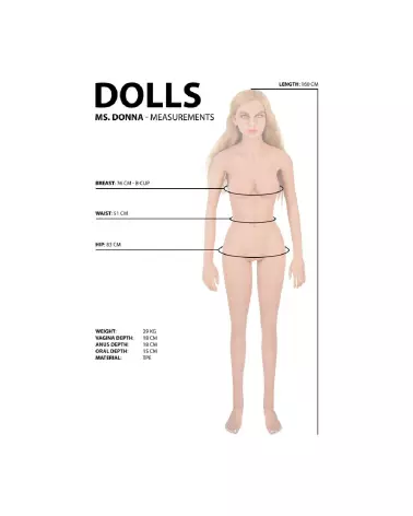 Donna - Poupée Sexuelle Ultra Réaliste par Dolls by Shots-7