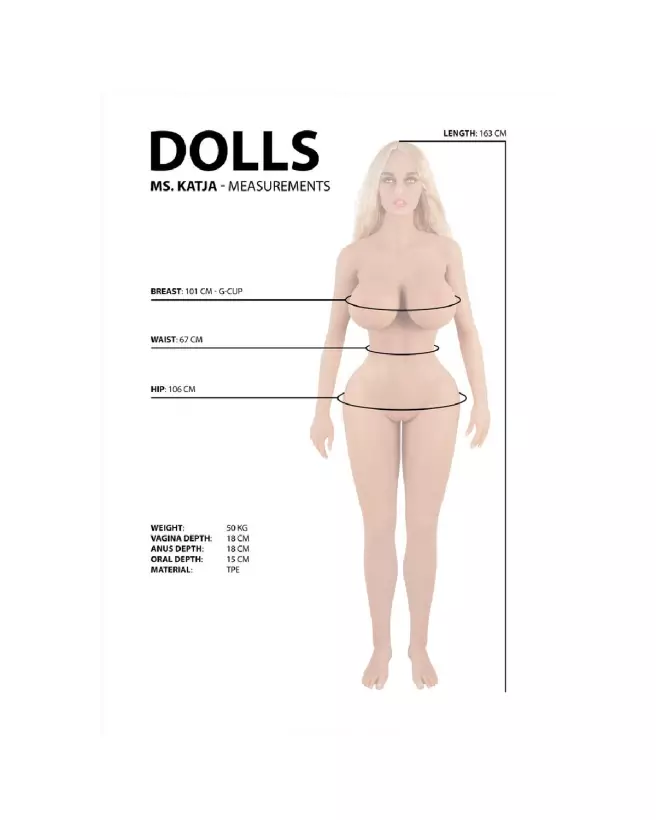 Image de Katja, poupée sexuelle ultra réaliste de Dolls by Shots-7