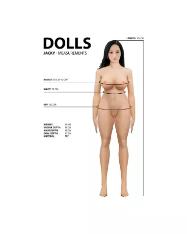 Jacky poupée sexuelle ultra réaliste de Dolls by Shots en silicone de qualité-7