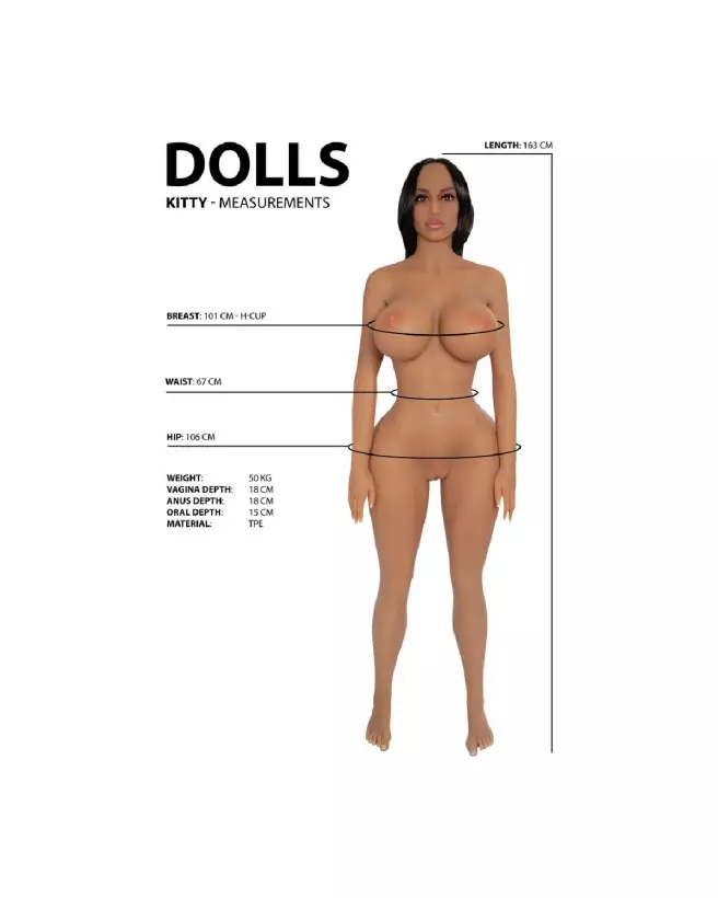 Image de Kitty, poupée sexuelle ultra réaliste de Dolls by Shots-7