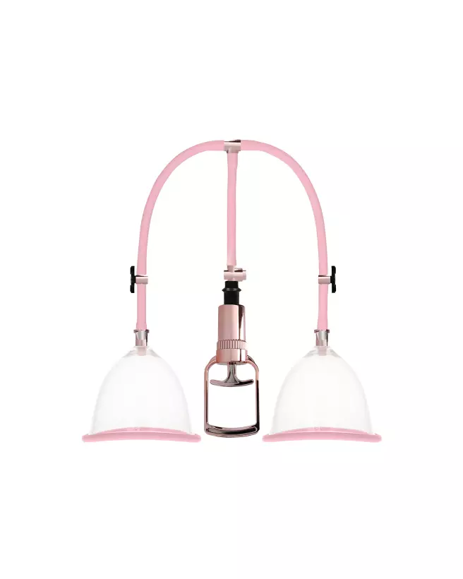 Image de la pompe à sein Medium Pumped by Shots pour stimulation et confort-1