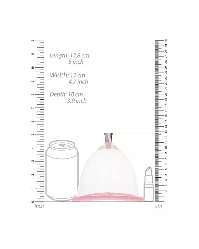 Image de la pompe à sein Medium Pumped by Shots pour stimulation et confort-6
