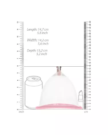 Set de Pompe à Tétons Grande Taille Pumped by Shots pour stimulation efficace-6