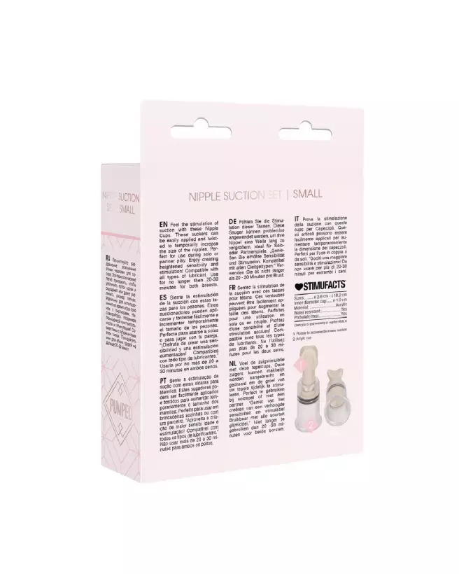 Image du Set de Suction pour Tétons Small par Pumped by Shots-3