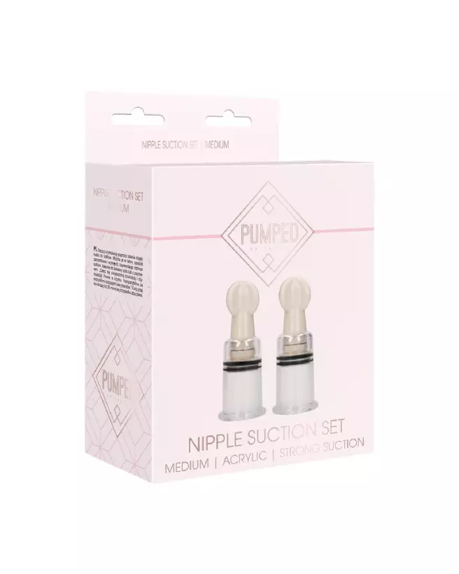 Set de Suction pour Tétons Medium par Pumped by Shots-2