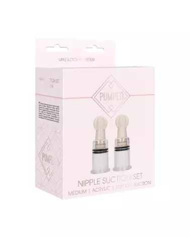 Set de Suction pour Tétons Medium par Pumped by Shots-2