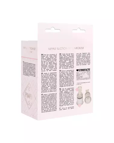 Set de Suction pour Tétons Medium par Pumped by Shots-3