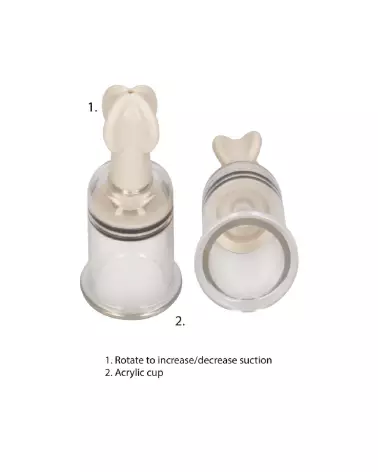 Set de Suction pour Tétons Medium par Pumped by Shots-5