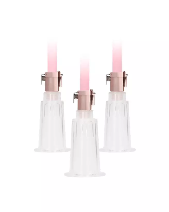 Image du Set de Pompes Clitoridienne et Tétons Medium Pumped by Shots-4