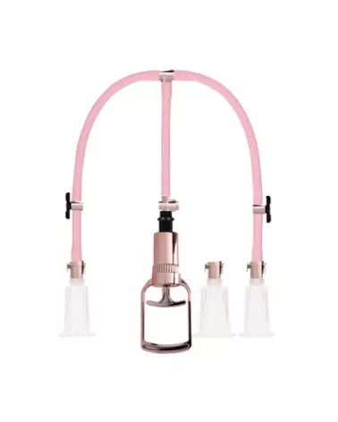 Image du Clitoral Nipple Pump Set Medium - Large par Pumped by Shots, optimisée pour la stimulation-1