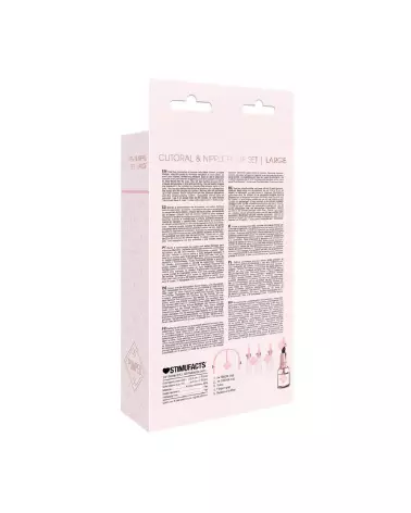 Image du Clitoral Nipple Pump Set Medium - Large par Pumped by Shots, optimisée pour la stimulation-3
