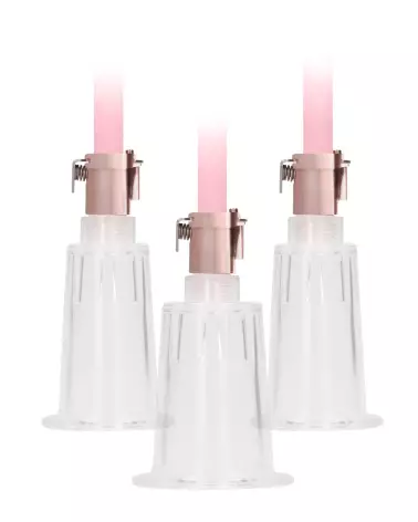 Image du Clitoral Nipple Pump Set Medium - Large par Pumped by Shots, optimisée pour la stimulation-4
