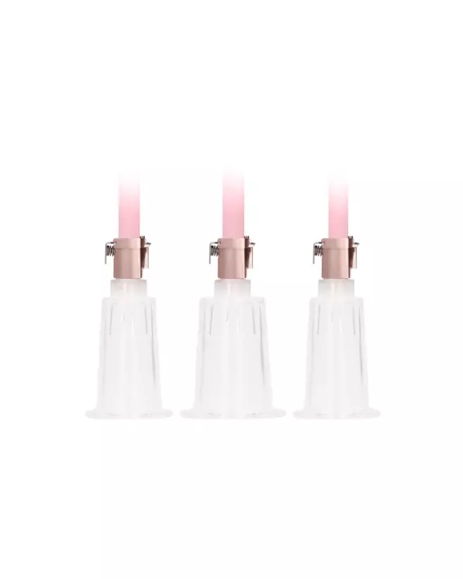 Image du Clitoral Nipple Pump Set Medium - Large par Pumped by Shots, optimisée pour la stimulation-5
