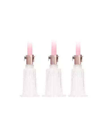 Image du Clitoral Nipple Pump Set Medium - Large par Pumped by Shots, optimisée pour la stimulation-5