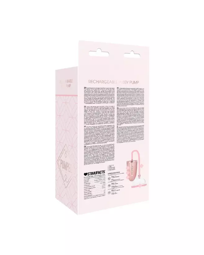 Pompe à vagin rechargeable Pumped by Shots pour stimulation féminine-3